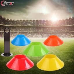 Cone De Futebol Conjunto Para Crianças, Equipamento De Treinamento De Futebol, Cones De Disco Pro, Exercício De Agilidade, Obstáculos, Evitar, Acessórios Esportivos, 10PCs - Image 6