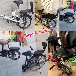 Assento de segurança infantil traseiro de bicicleta, versão simples, bicicleta sela, mountain bike, assento de bebê com braços e pedais - Image 6