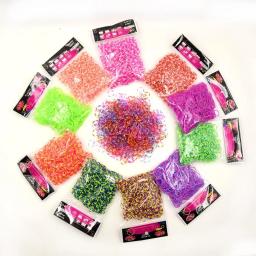 Loom Rubber Bandas para Brinquedos DIY, Rainbow Bandas, Make Woven Bracelet, Presente de Natal para Crianças, Artes e Ofícios, 300PCs - Image 6