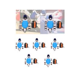Taekwondo Protective Gear Kit, Conjunto Uniforme para Casa, Ginásios, Homem - Image 4