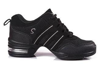 Tênis feminino esportes recurso sola macia respiração sapatos de dança mulher sapatos de prática moderna dança jazz sapatos saltos para mulher - Image 1