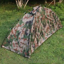 Barraca leve 1 pessoa tenda de pouco peso e à prova dlightweight água fácil configurar única pessoa tenda para acampamento caminhadas viagem escalada - Image 4