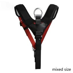 Metade do corpo cinto de segurança ajustável escalada cinto para escalada árvore escalada resgate de incêndio formação em expansão rappelling - Image 6