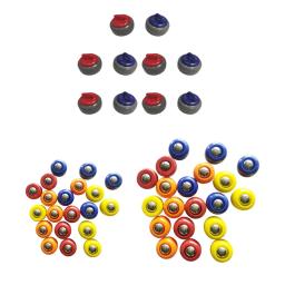 Mesa shuffleboard mini tabuleiro de xadrez brinquedos de mesa rolando contas brinquedo de futebol jogo de tabuleiro bolas rolantes - Image 3