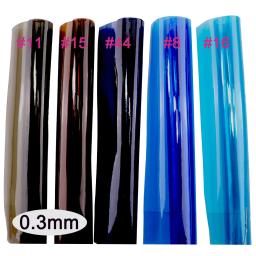 Rolo de filme de PVC impermeável, rosa néon, colorido, claro, transparente, vinil, couro sintético, tecido, pano de vidro macio, BH050, 30x120cm - Image 4