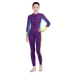 Trajes de mergulho e vela para crianças e jovens, trajes de corpo inteiro neoprene para surf e natação, manter aquecido, esportes aquáticos e mergulho autônomo, 2,5mm - Image 4