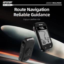 IGPSPORT-Odômetro de Ciclismo Sem Fio, Sensores de Computador de Bicicleta, GPS, ANT Plus, Navegação, Equitação, Rota, Impermeável, BSC200C - Image 2