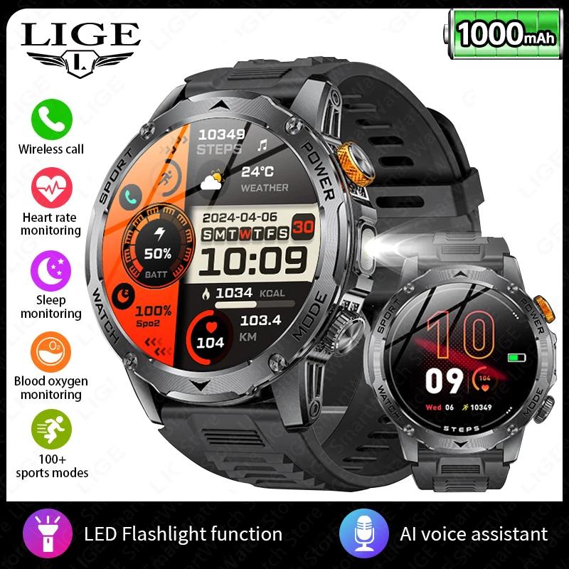 2025 relógio inteligente masculino 1.7 polegadas hd tela amoled mostrador personalizado relógio freqüência cardíaca oxigênio monitor de saúde do sono 100 + relógio de fitness esportivo - Image 1
