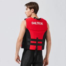 Casaco salva-vidas de neoprene para adultos, colete salva-vidas, esportes aquáticos, pesca, esqui, caiaque, canoagem, natação, drifting, novo - Image 3