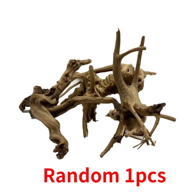 Natural Árvore Tronco Driftwood para Aquário, Decoração Do Tanque De Peixes, Ornamento De Madeira Da Planta, Acessórios Do Tanque De Peixes - Image 1
