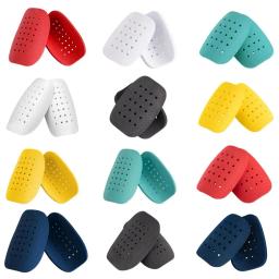 Caneleiras de futebol de silicone para jovens e adultos, Guardas de futebol resistentes ao impacto premium, Design ergonômico, Buracos respiráveis - Image 5