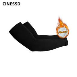 CINESSD-Cobertura De Proteção De Perna De Velo, Aquecedor De Braço De Ciclismo Ao Ar Livre, Manga De Perna De Bicicleta MTB, Corrida e Corrida, Preto, Inverno, 2024 - Image 2