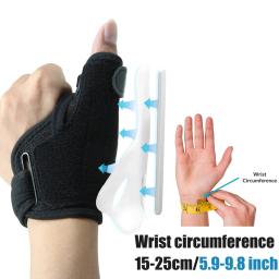 Polegar cinta e estabilizador de pulso para homens e mulheres, Spica Splint para artrite, tendinite, suporte Wrap - Image 2