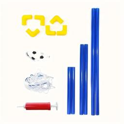 Mini Objetivo de Futebol Dobrável com Bola e Bomba, Portão Portátil, Portão Interior e Exterior, 1 Conjunto - Image 5