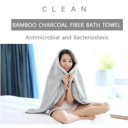 Toalhas De Banho De Microfibra Espessada Para O Corpo, Toalha De Secagem Rápida Para Esportes De Ginástica, Robe De Banho, Absorvente, Banho De Sol Na Praia - Image 4