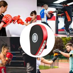 Boxe mão alvo para marcial tailandês pontapé Sanda treinamento, Karatê espessado, luva espessada, focus soco almofadas, alvo de cinco dedos mão, 1PC - Image 6