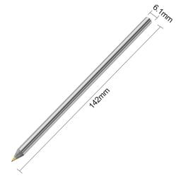 Durable Alloy Scribe Pen, Ponta de carboneto de tungstênio, Linhas claras e precisas, Ferramenta de marcação para vidro, cerâmica, metal, aço inoxidável - Image 2