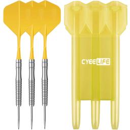 Cyeelife dardos de ponta de aço de tungstênio 23g, 90% com estojo para transporte, e uma peça de competição de voos profissional, conjunto de dardos - Image 4