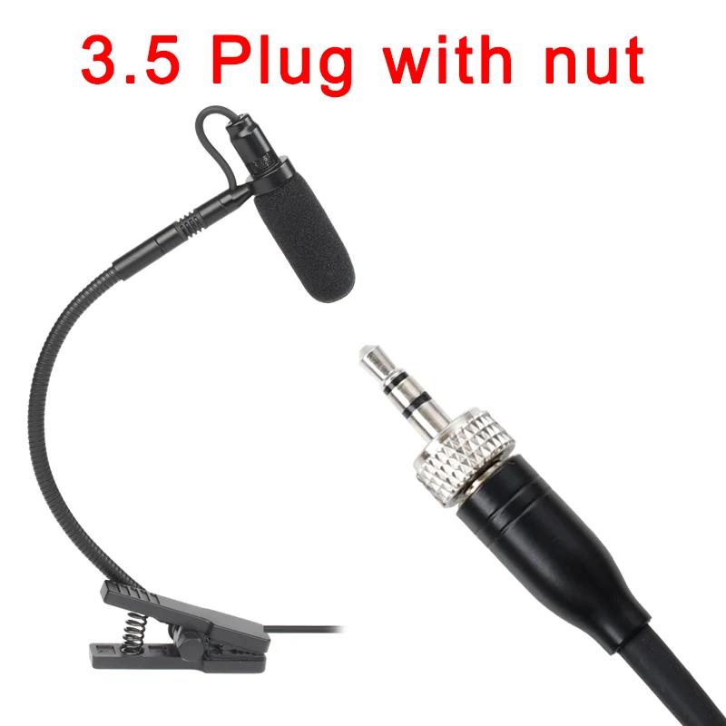 Saxofone Microfone com 3.5mm Plug, 3 pinos, 4 pinos, XLR, Mini instrumento de música, Mic, Omni direcional, Sax, IM-20 - Image 1