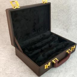 Estojo, caixa, bolsa de couro para clarinete Bb - Image 4