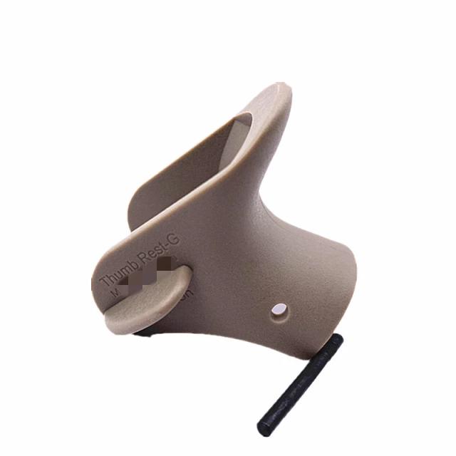 Descanso Tático para Polegar Glock 17 - Acessório Ergonomico em ABS para Melhor Controle e Conforto
