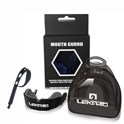 Lekaro protetor bucal esportivo cuttable de EVA adulto ampliado para rugby, Muay Thai, Taekwondo, boxe, basquete, MMA, dentes de luta pr - Image 6