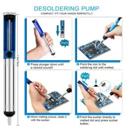 Kit Ferro de Solda Elétrico com Multímetro, Mini Pistola de Solda Ajustável, Kits Eletrónicos DIY, 220V, 19Pcs - Image 5
