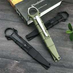 Faca de lâmina fixa com alça, lâmina e alça, Outdoor EDC Survival Hand Tool, Camping e facas de caça, BM 176 Spear, 3 cores, 440C - Image 5