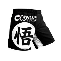 Kimono Jiu Jitsu e Mma camiseta e calça Rashguard para homens, shorts MMA, Muay Thai Rash Guard, camisas de boxe esportivas, 4pcs ternos - Image 6