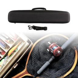 Bolsa de armazenamento de equipamento de pesca, bolsa de transporte, capa protetora, suporte multiuso, eva, bolsa de vara de pesca, estojo de armazenamento para vara ao ar livre - Image 3