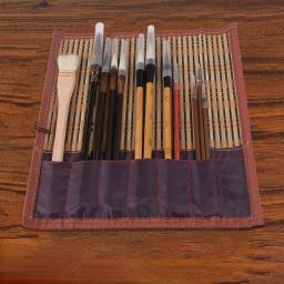 12 pçs pintura chinesa tradicional lian pincel caneta conjunto paisagem pintura a tinta pintados à mão desenho ferramenta tinta china caneta especial - Image 3
