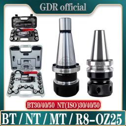 Mandril de pinça para suporte de ferramentas, suporte, ISO40, NT30, NT40, BT30, BT40, R8, MT2, MT3, MT4, MT5, OZ25, OZ32, série OZ - Image 1