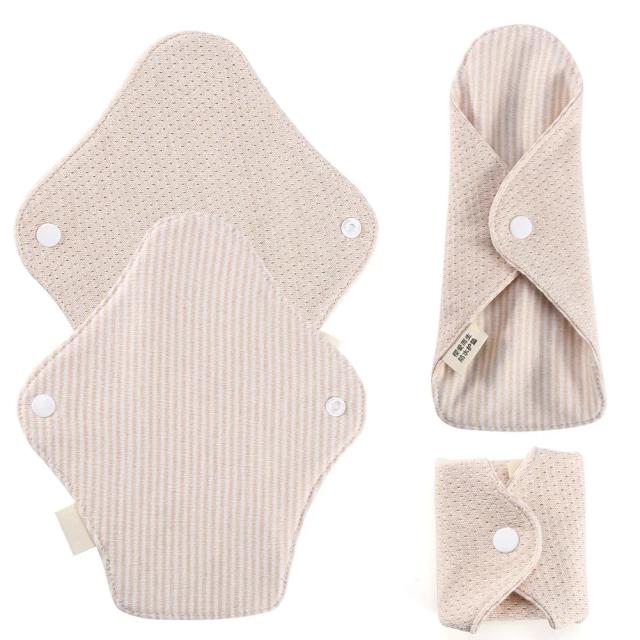 Almofada Sanitária Reutilizável de Algodão Orgânico 1Pc