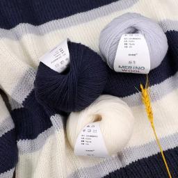 Fio Grosso De Lã, Macio Médio Mão De Malha, Cachecol DIY Crochet, Roupas, Chapéus, Bebê, 50g por Rolo - Image 5