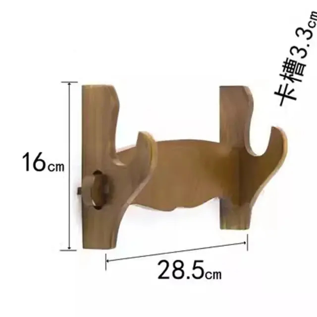 Suporte de Parede para Armas: Organize Seu Rifle de Golfe e Espada Samurai com Estilo