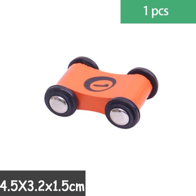 Mini Carros de Madeira para Pista de Corrida - Conjunto Divertido para Meninos
