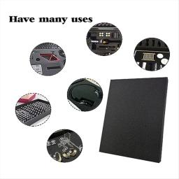 Folhas De Espuma De Poliuretano, Almofadas De Espuma Para Case Packaging Toolbox, Artesanato Cuttable, 40x30x3cm, 6 Pcs - Image 2