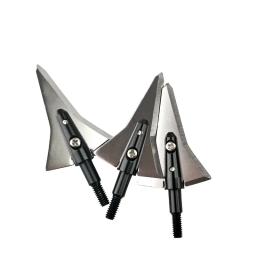 Lâmina fixa de arco e flecha para caça, acessórios de tiro com arco e flecha 125g para caça, 3 ou 6 peças - Image 5
