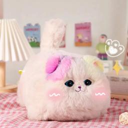 Simulação elétrica brinquedos de pelúcia bonito gato cão interativo crianças huggy animais de estimação falar eletrônico acompanhado brinquedo crianças presentes aniversário - Image 5