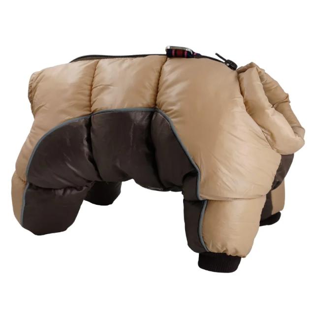Casaco Impermeável e Refletor para Cães: Roupa de Inverno Estilosa para Chihuahua, Buldogue Francês e Pug