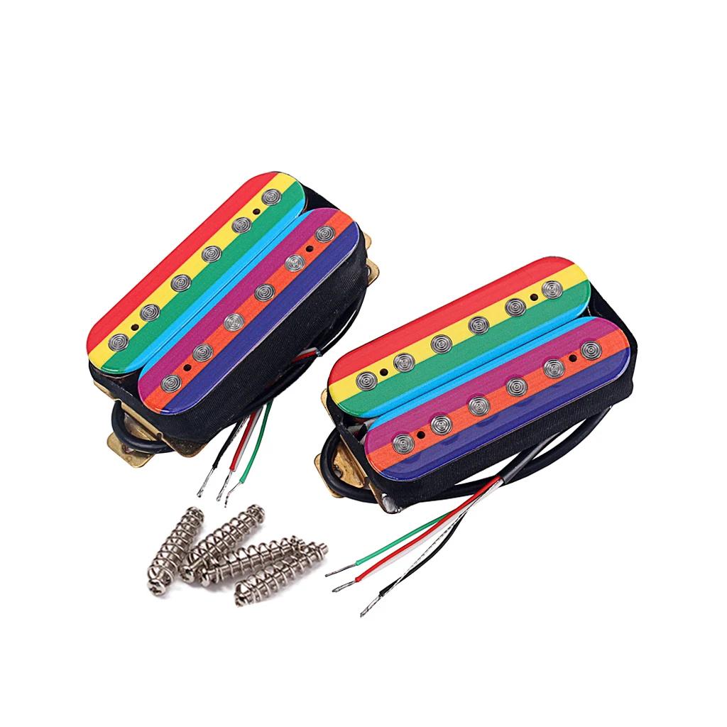 Captador de Substituição para Guitarra Elétrica com Tom Inclinado e Ponte Curvada