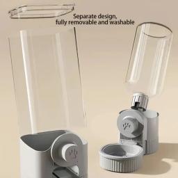 Alimentador automático do animal de estimação da gravidade Auto Waterer Suprimentos de água Gaiola suspensa Bacia do cão Tigela de gato Alimentador automático Novo - Image 6