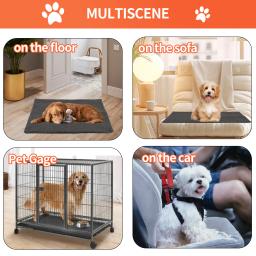 Tapete auto-aquecido para animais de estimação, Colchão quente para dormir, Tapete de cachorro lavável, Cat Self Heating Pad, Gato pequeno e médio, Tapete auto-aquecido, Inverno - Image 6