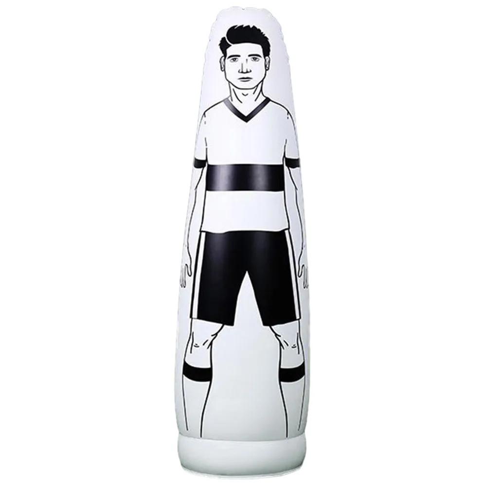 Portátil PVC Football Training Wall Dummy, Footbal Free Kick, Barreira de treinamento para treinamento de chutes grátis, 160cm - Image 1