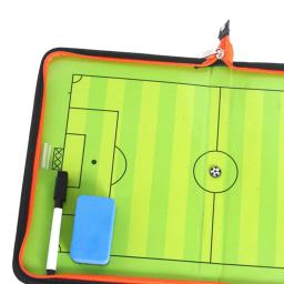 Portátil e dobrável Árbitro Coaching Board, Dry Erase Marker - Image 5