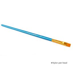 Acrílico Aquarela Paint Brush Set, Round Pointed, Nylon Dica Cabelo, Multifunções Gancho Linha, Curto Pointed Pen, Artistas, 10 pcs - Image 3