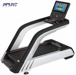 Comercial Gym Fitness esteira com tela de TV, executando andando máquina, treino, musculação, motor AC, 3HP - Image 4