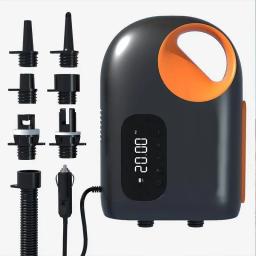 Bomba de ar elétrica inflável dc sup bomba 20 psi inflável elétrico inflatable inflator de ar para surf paddle board barco caiaque - Image 6