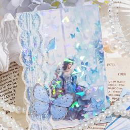 Planta vintage flor Material adesivo definido, Criatividade papel de fundo, DIY Diário Album Scrapbooking suprimentos, 32 pcs - Image 4