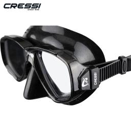 Cressi Conjunto de Snorkel Máscara de Mergulho Rímel de Snorkel Seco Vidro Temperado Silicone Macio para Adultos Perla - Image 4